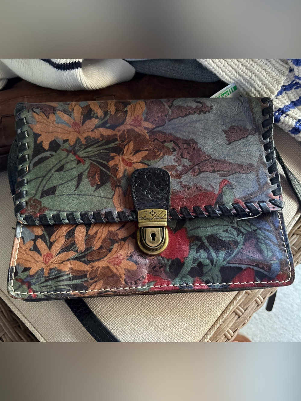 Patricia Nash Lanza Crossbody Purse
